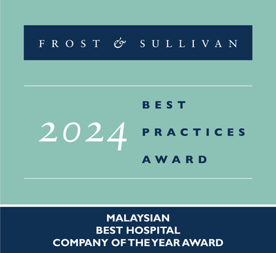 Subang Jaya Medical Centre Applauded by Frost & Sullivan as the Best Hospital Company of the Year in Malaysia for the fourth consecutive year