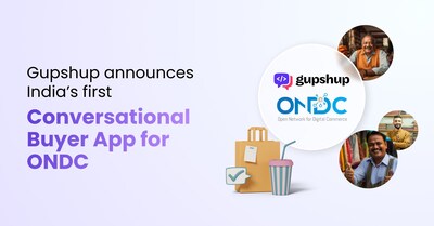 Gupshup announces India’s first Conversational Buyer App for ONDC