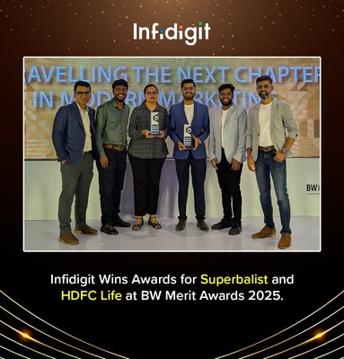 INFIDIGIT SECURES DUAL WINS AT BW MERIT AWARDS 2025, REINFORCING ITS LEADERSHIP IN INDIA'S SEO AND DIGITAL MARKETING LANDSCAPE